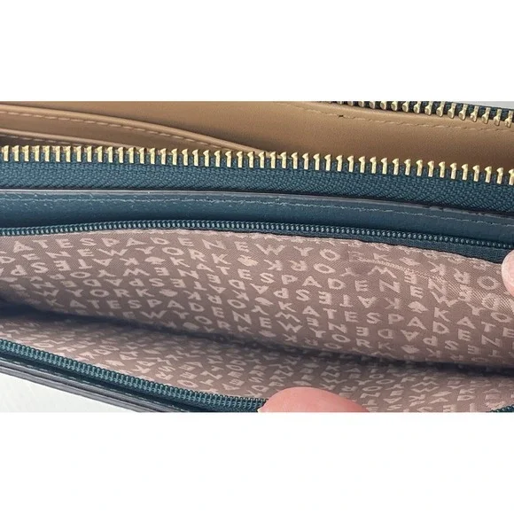 Kate Spade Grand Street‎ Layton Wallet Leather Black WLRU2154 F067 0316 - Picture 10 of 16